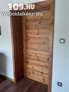 Thermowood fából készült(hőkezelt) Beltéri ajtó